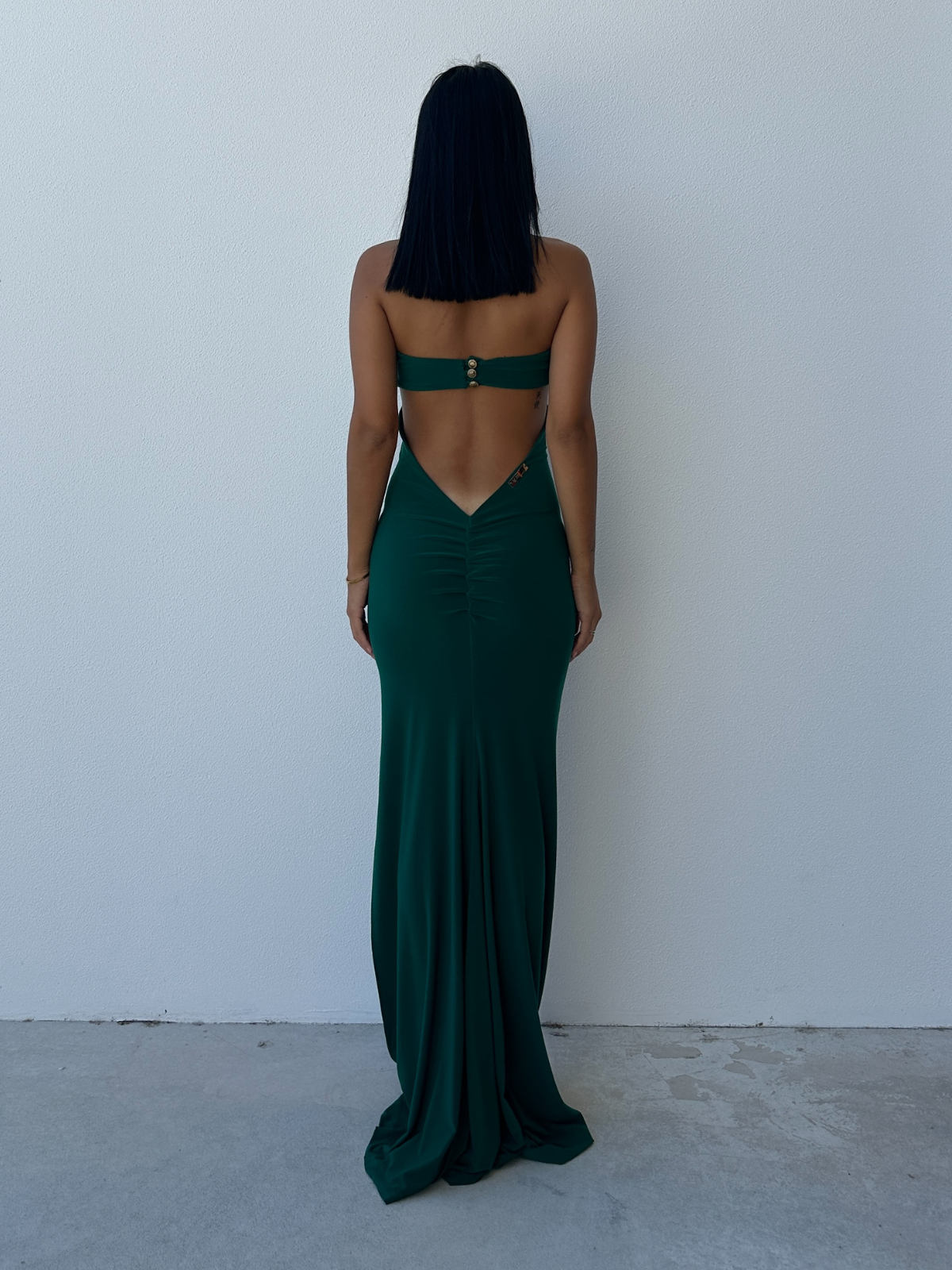 Talieka Gown Green