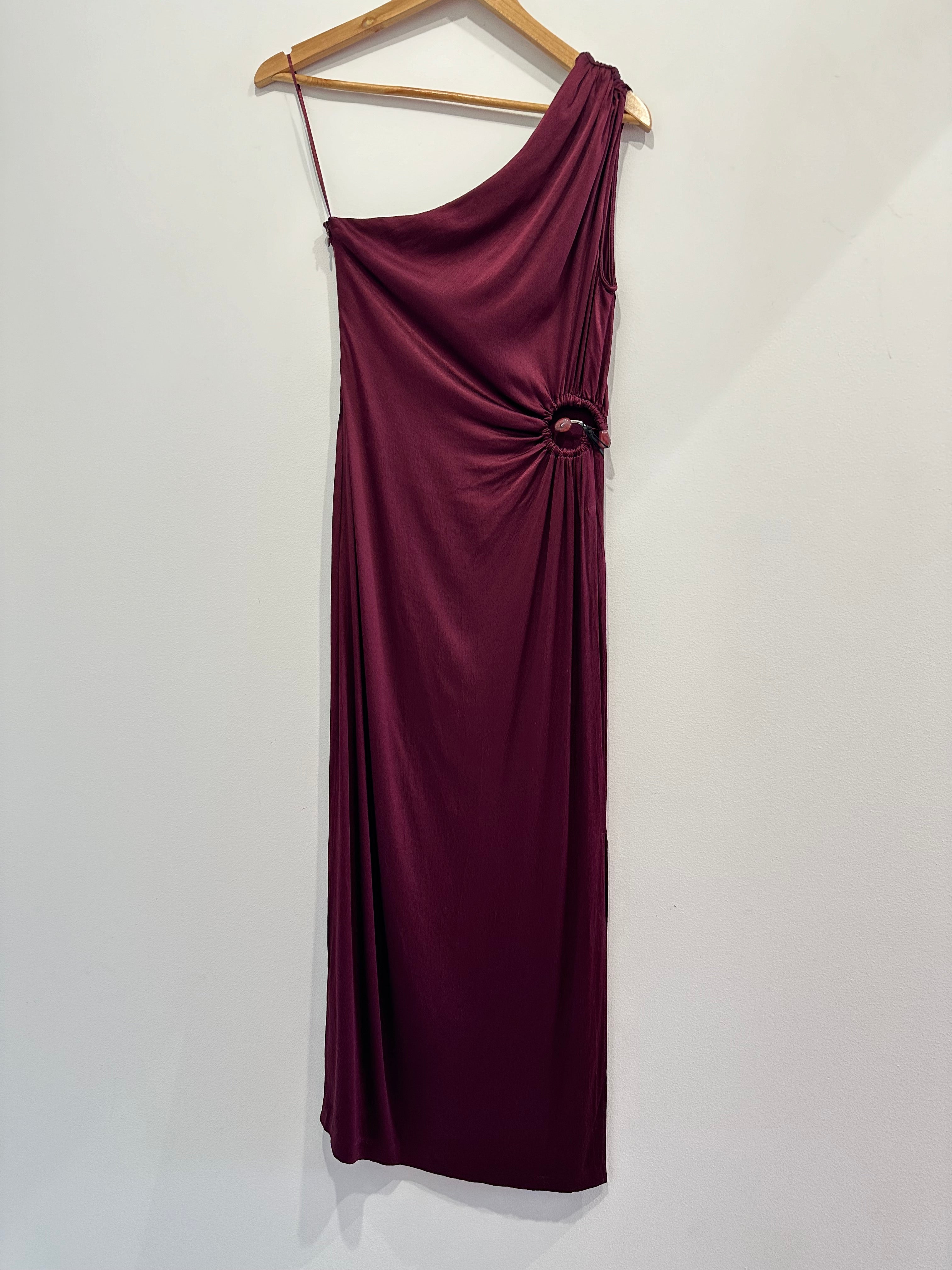 Quartz Dress Plum