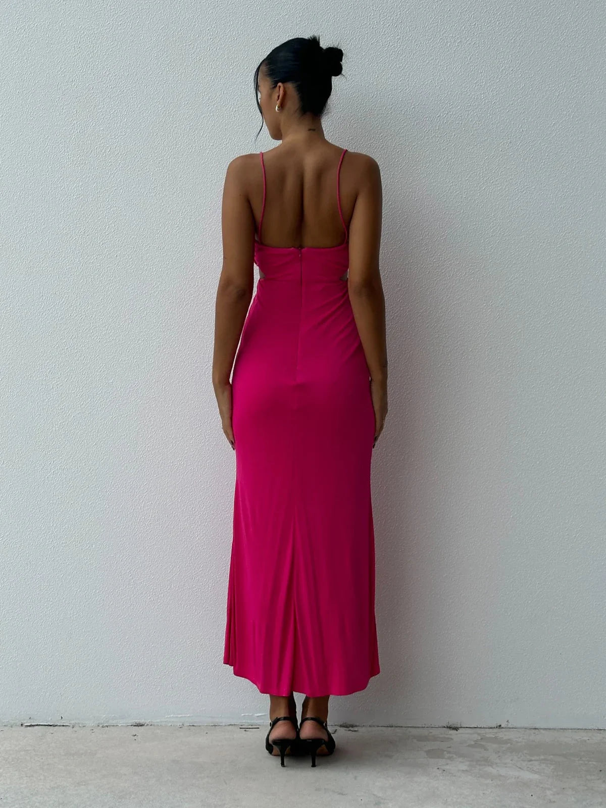 Atomic Midi Dress Pink