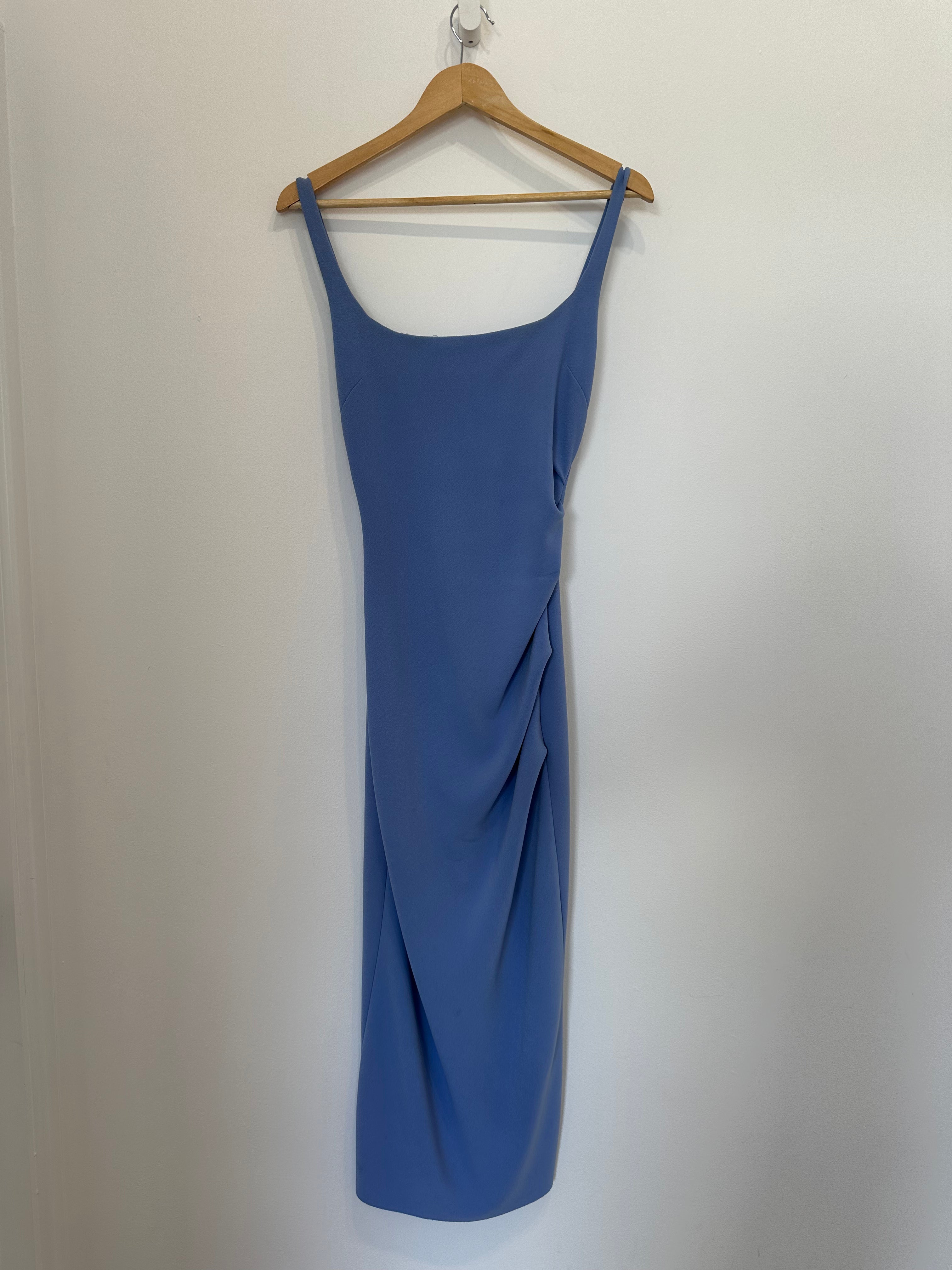 Maddison Tuck Dress Blue