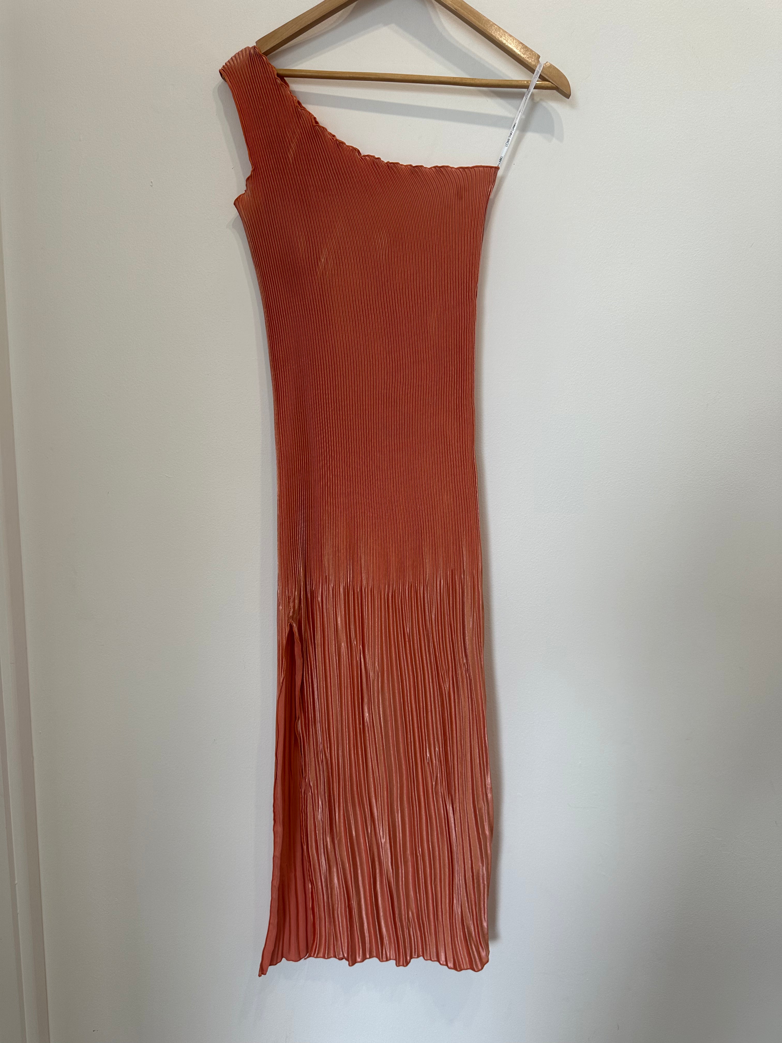 Gigi Midi Dress Rust