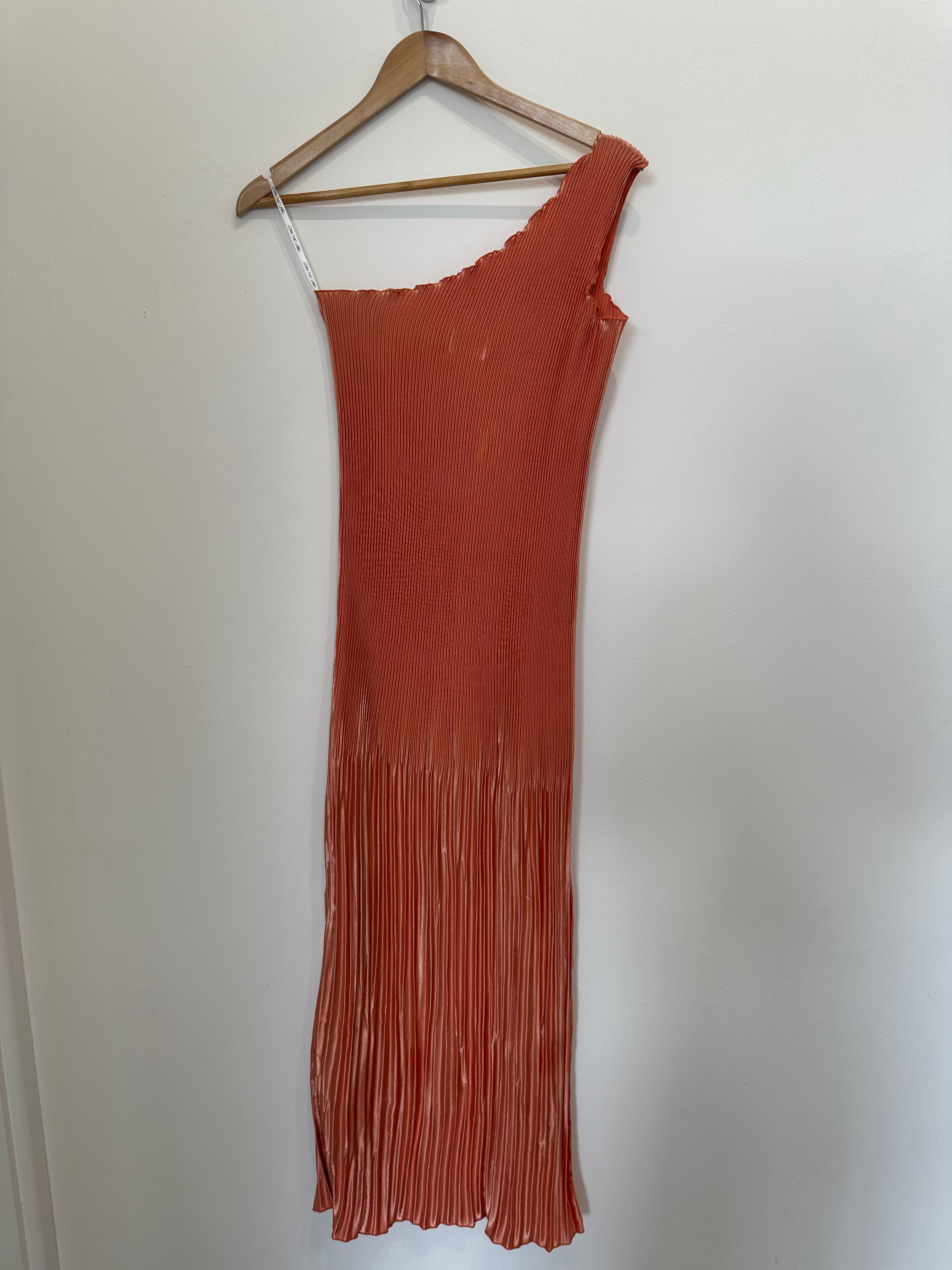 Gigi Midi Dress Rust