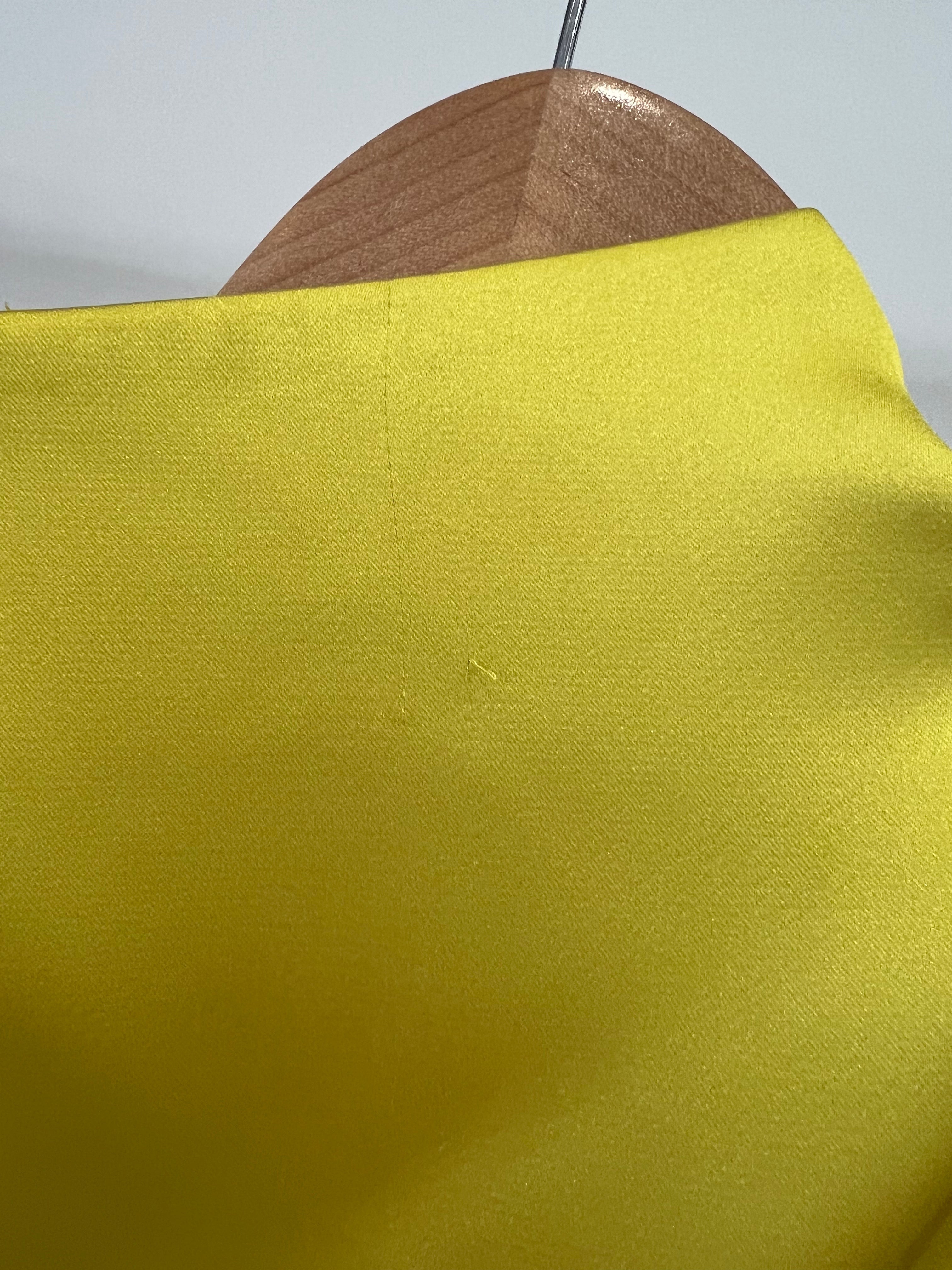 Phoebe Drape Dress Yellow