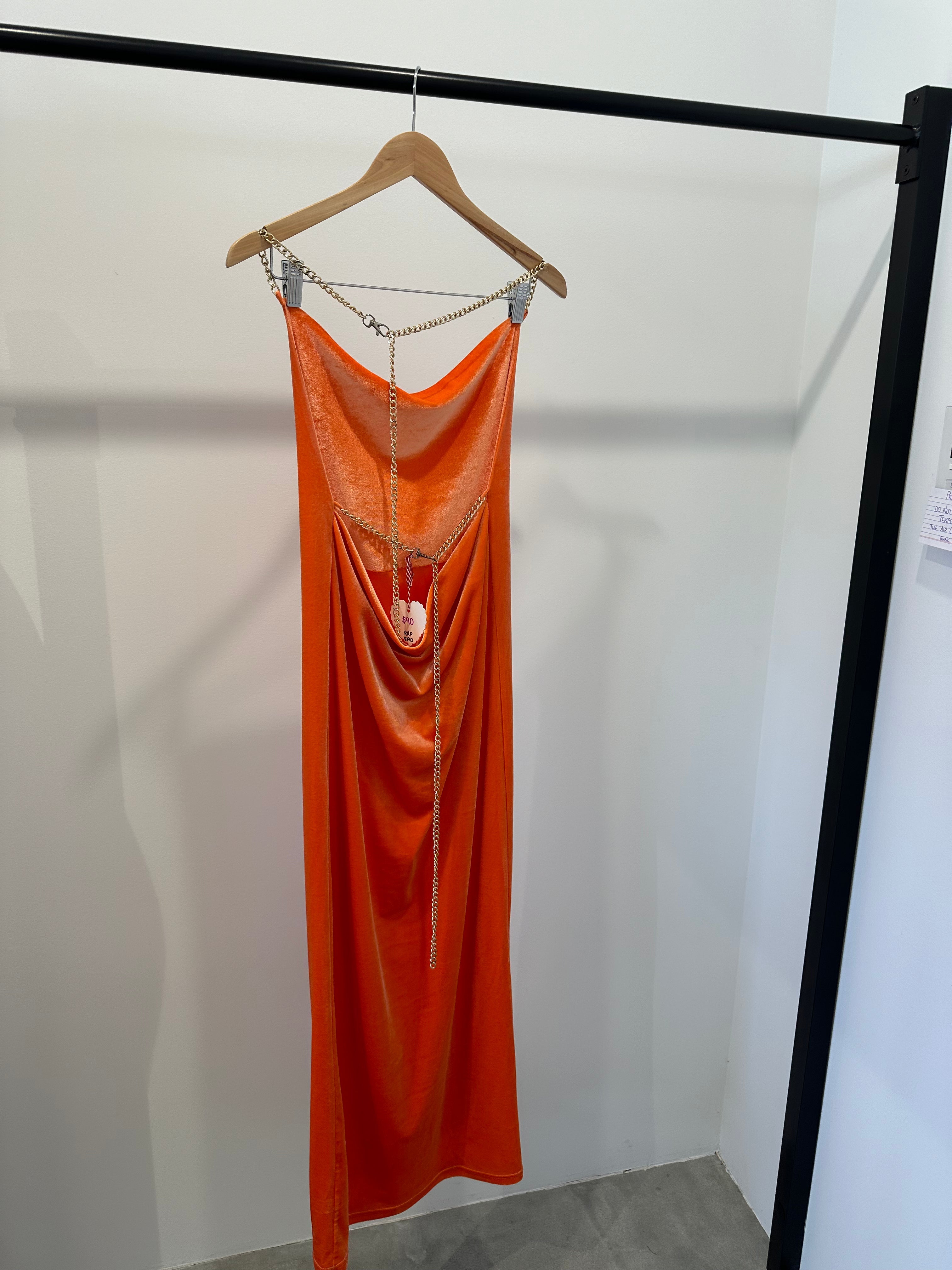 Vera Gown Orange