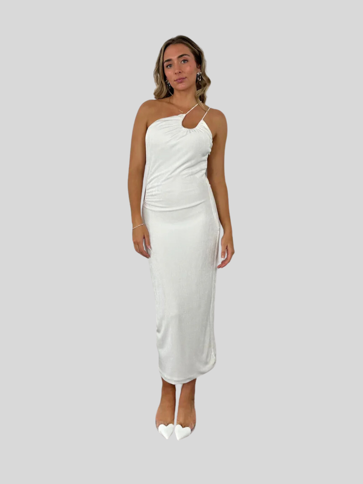 Vanina Midi White