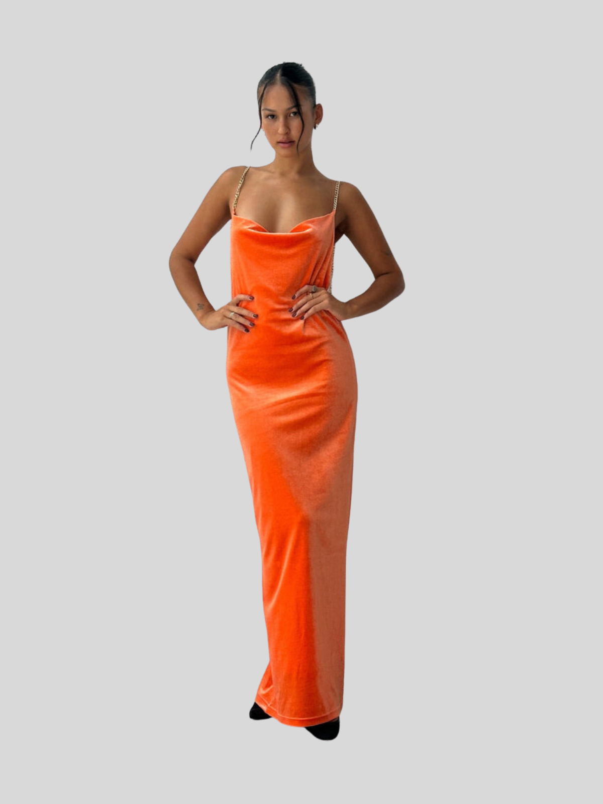 Vera Gown Orange