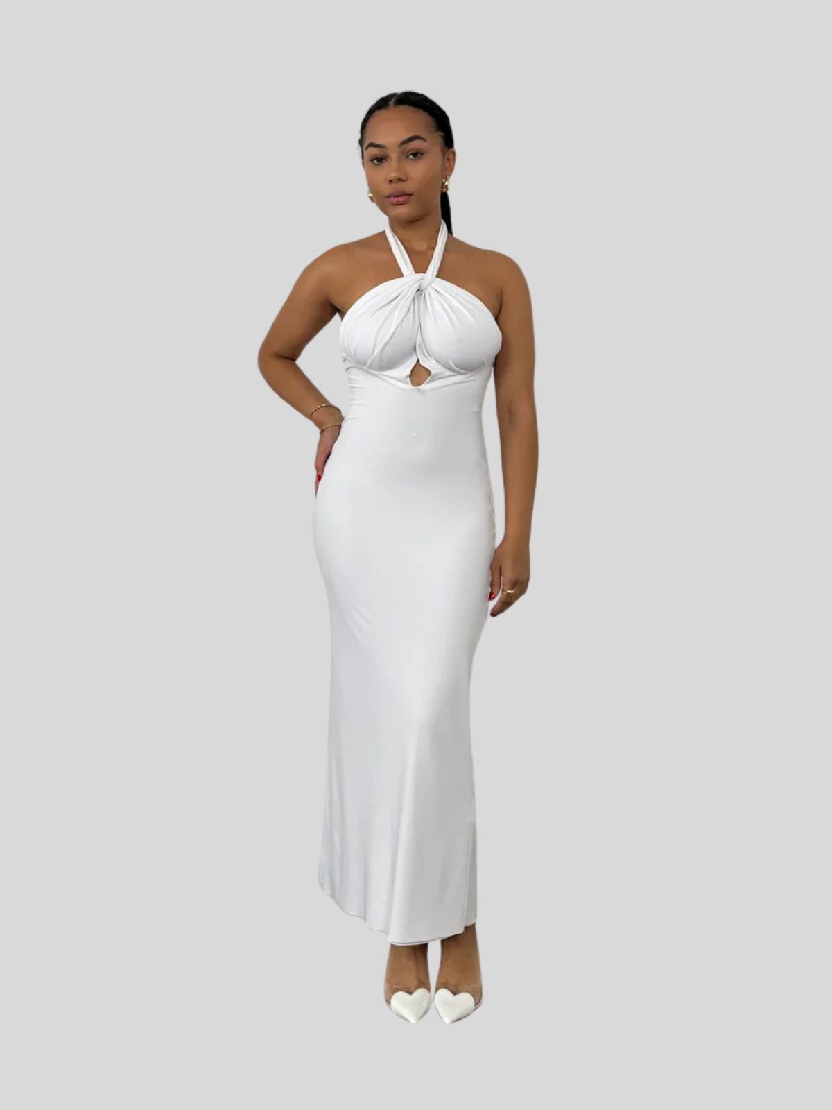 Knot Gown White