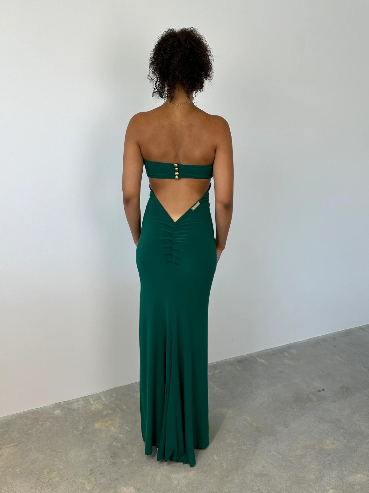 Talieka Gown Green