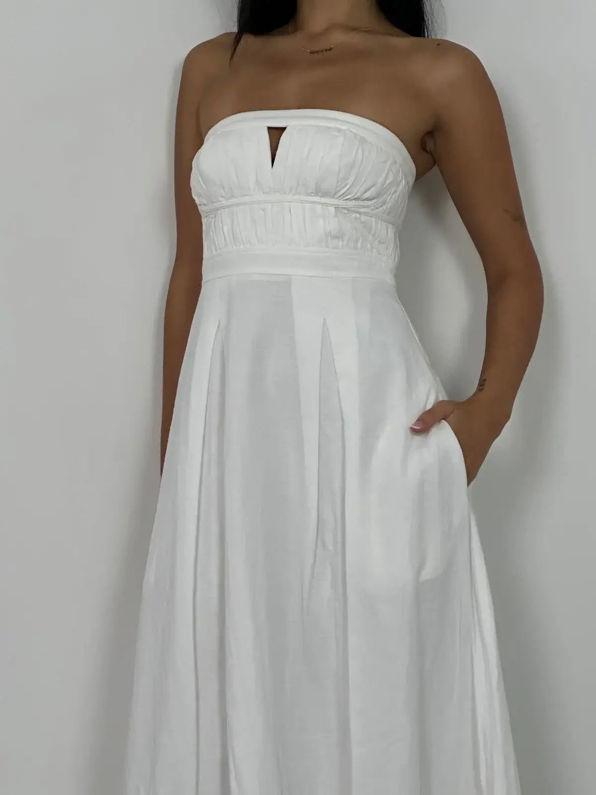 Akua Dress White