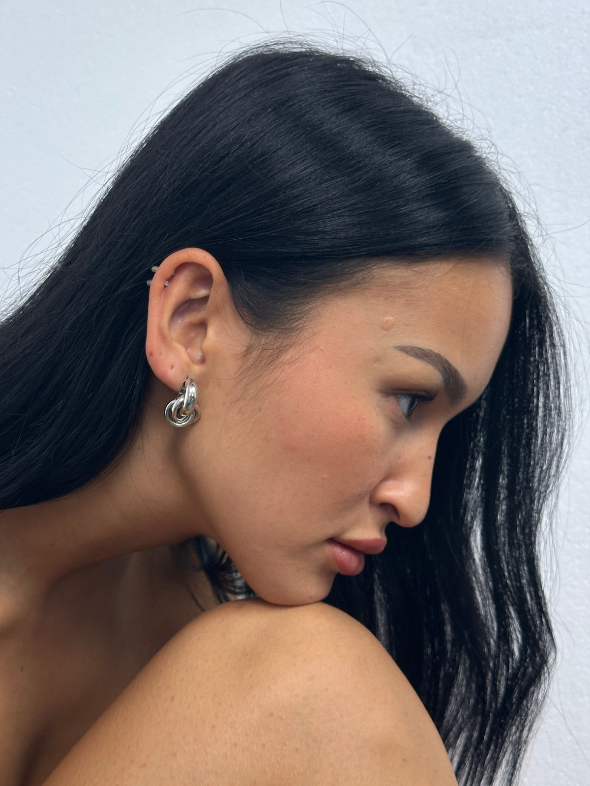 Esme Earrings - Silver | Loan That Label Outlet