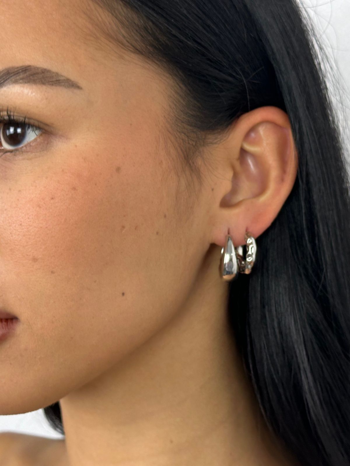 Naya Earrings - Silver | Loan That Label Outlet